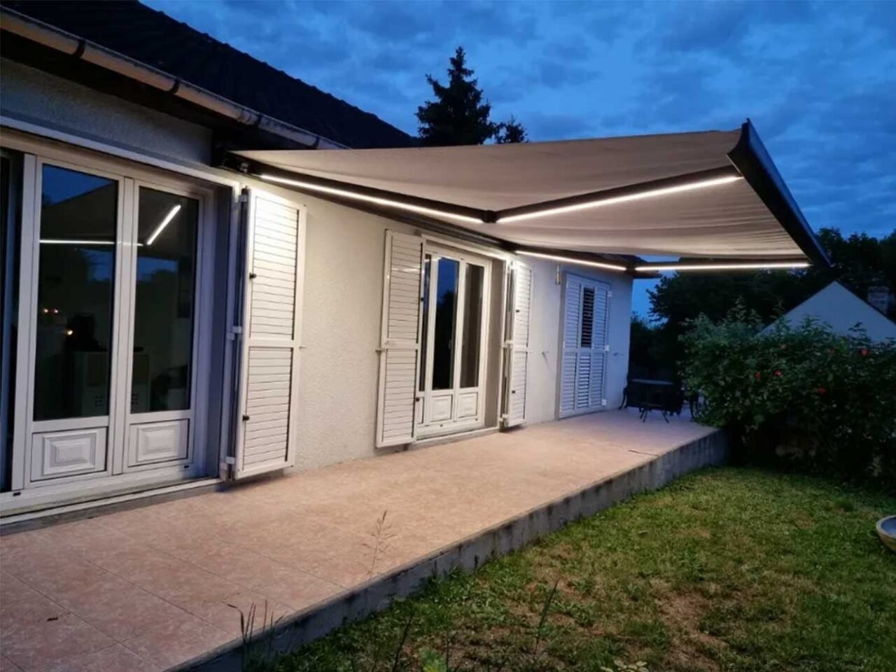 Installation Store Terrasse